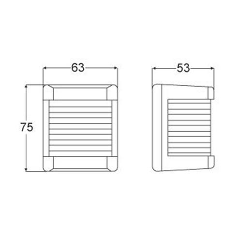 LANTERNA STYRBORD 0-12 M